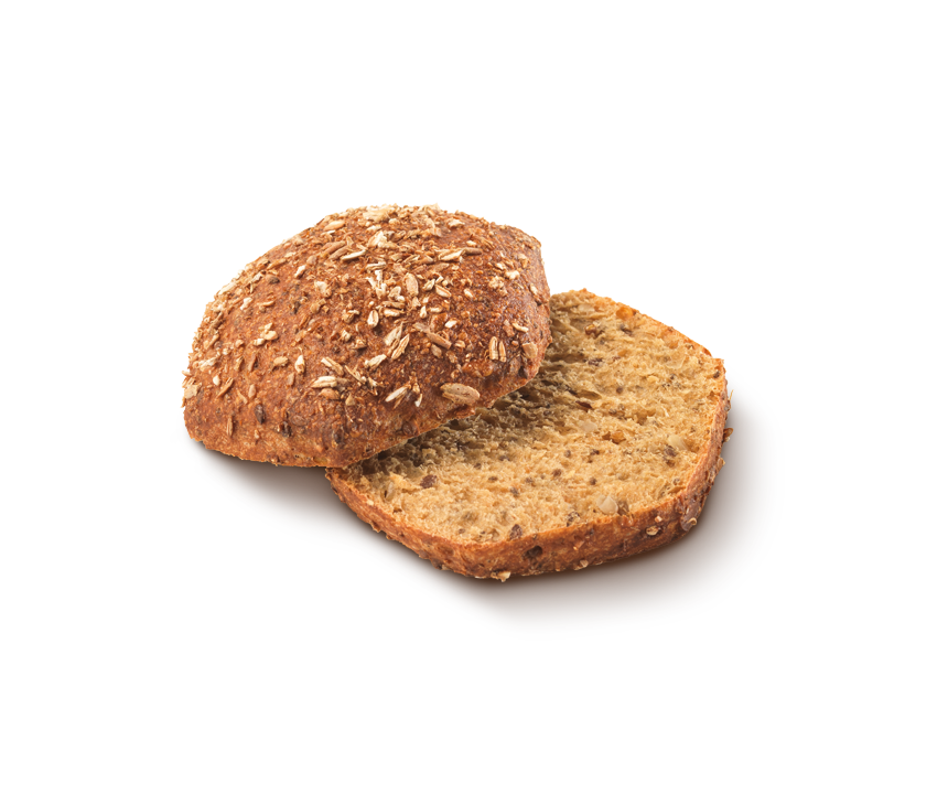 Kamps Vollkornbrötchen, aufgeschnitten